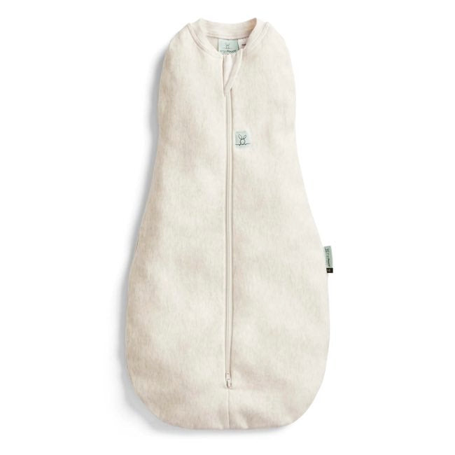 Ergopouch 0.2 Tog Cocoon Swaddle Sack - Oatmeal Marle