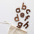 Gladfolk Wooden Alphabet Lower Case Set in Walnut
