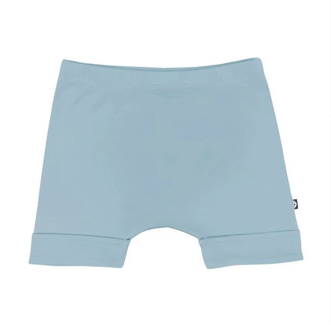 Kyte Baby Harem Shorts in Dusty Blue