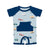 Kyte Baby Printed Shortall in Construction