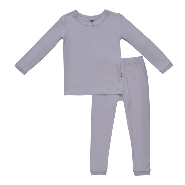 Kyte Baby Long Sleeve Toddler Pajama Set in Haze