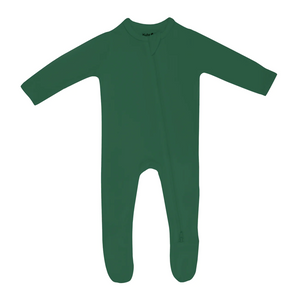 Kyte Baby Zippered Footie in Forest