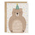 LoveLight Paper Bear Birthday Card