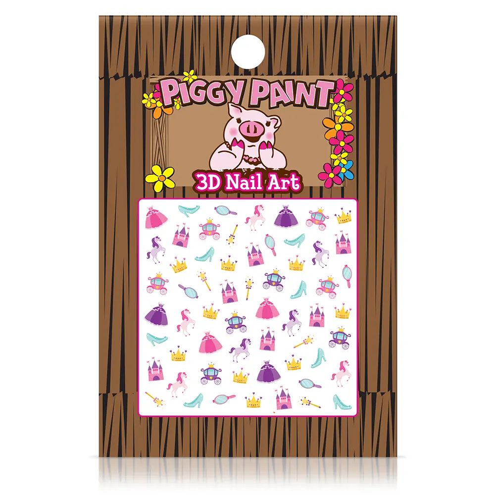 Piggy Paint Nail Art - Princess