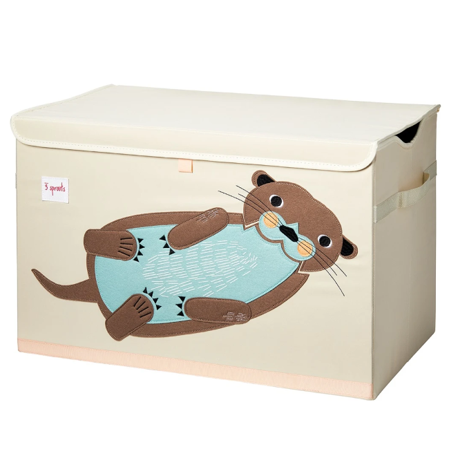 3 sprouts toy chest - otter