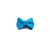 baby wisp grosgrain baby bow mini latch clip - blue