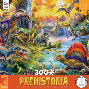 ceaco prehistoria assorted oversize puzzle 300pc