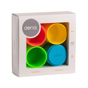dena silicone neon stacking cups