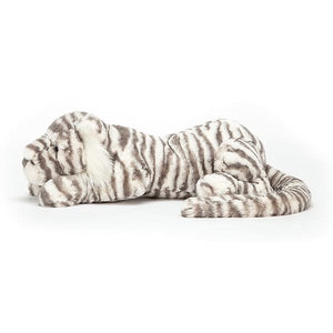 Jellycat Scrumptious Sacha Snow Tiger