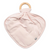 Kyte Baby Lovey with Removable Wooden Teething Ring in Blush