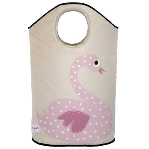 3 sprouts laundry hamper - swan