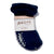 juddlies newborn socks 2pk - navy/white