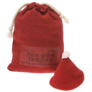 beba bean santa hat peepee teepee 5pk with laundry bag