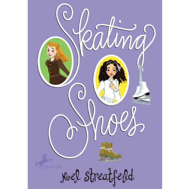streatfeild, noel; skating shoes, paperback book