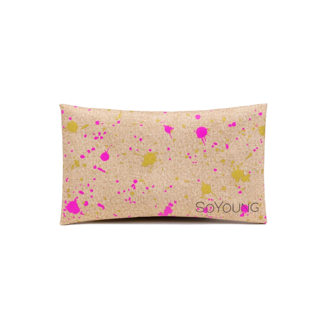soyoung sweat free ice pack - fuchsia and gold splatter