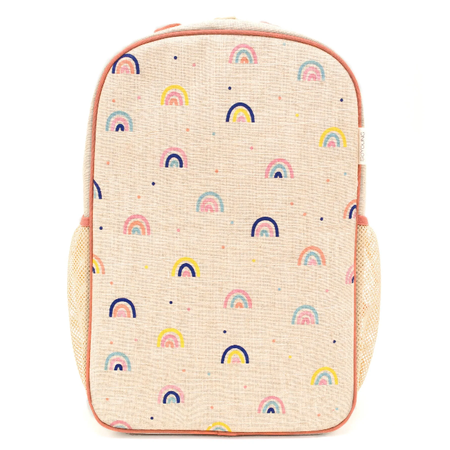 soyoung grade school backpack - neo rainbows