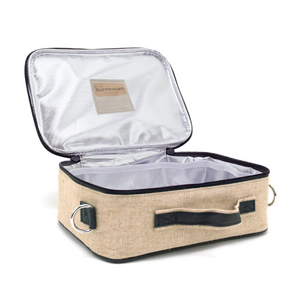 soyoung raw linen lunch box - spaceman