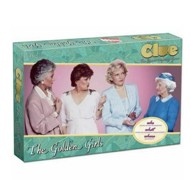 usaopoly clue - the golden girls