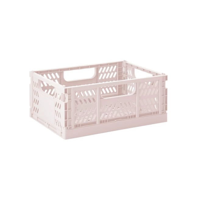 3 Sprouts Modern Folding Crate - Pink