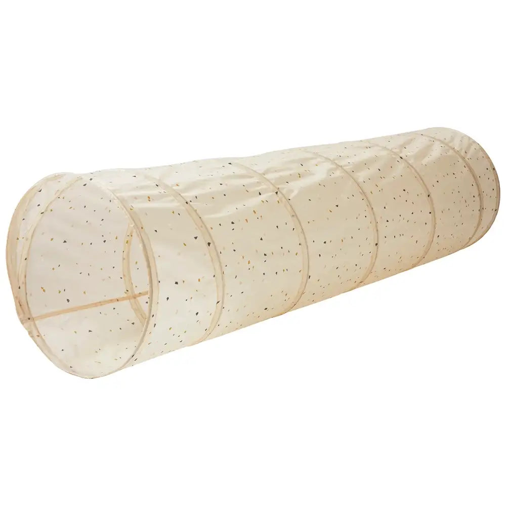 3 Sprouts Kid's Play Tunnel - Terrazzo Beige