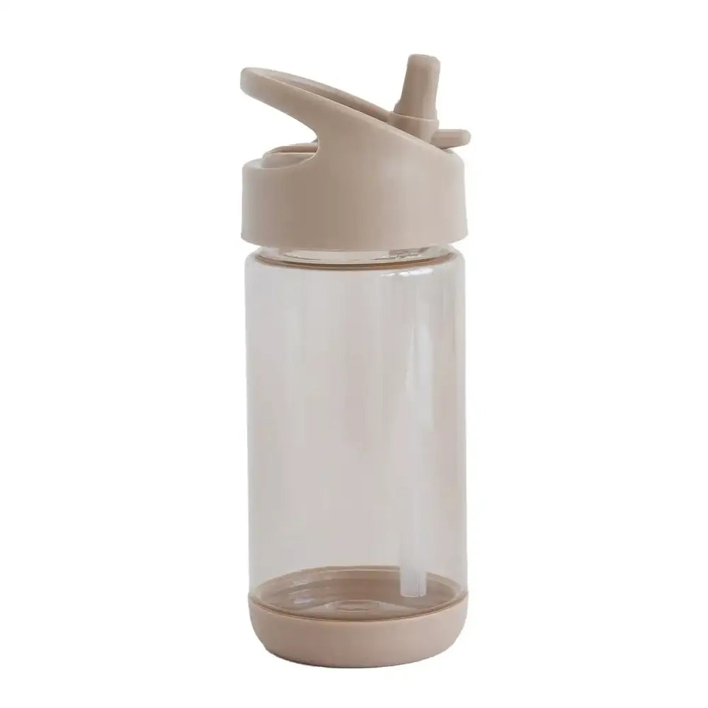 3 Sprouts Kids Recycled Plastic Water Bottle - Taupe