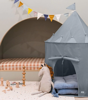 3 Sprouts Fabric Play Tent - Blue
