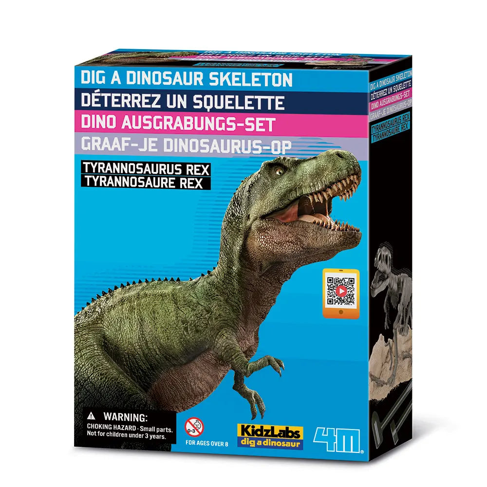 4M KidzLabs Dig A Dinosaur Skeleton - Tyrannosaurus