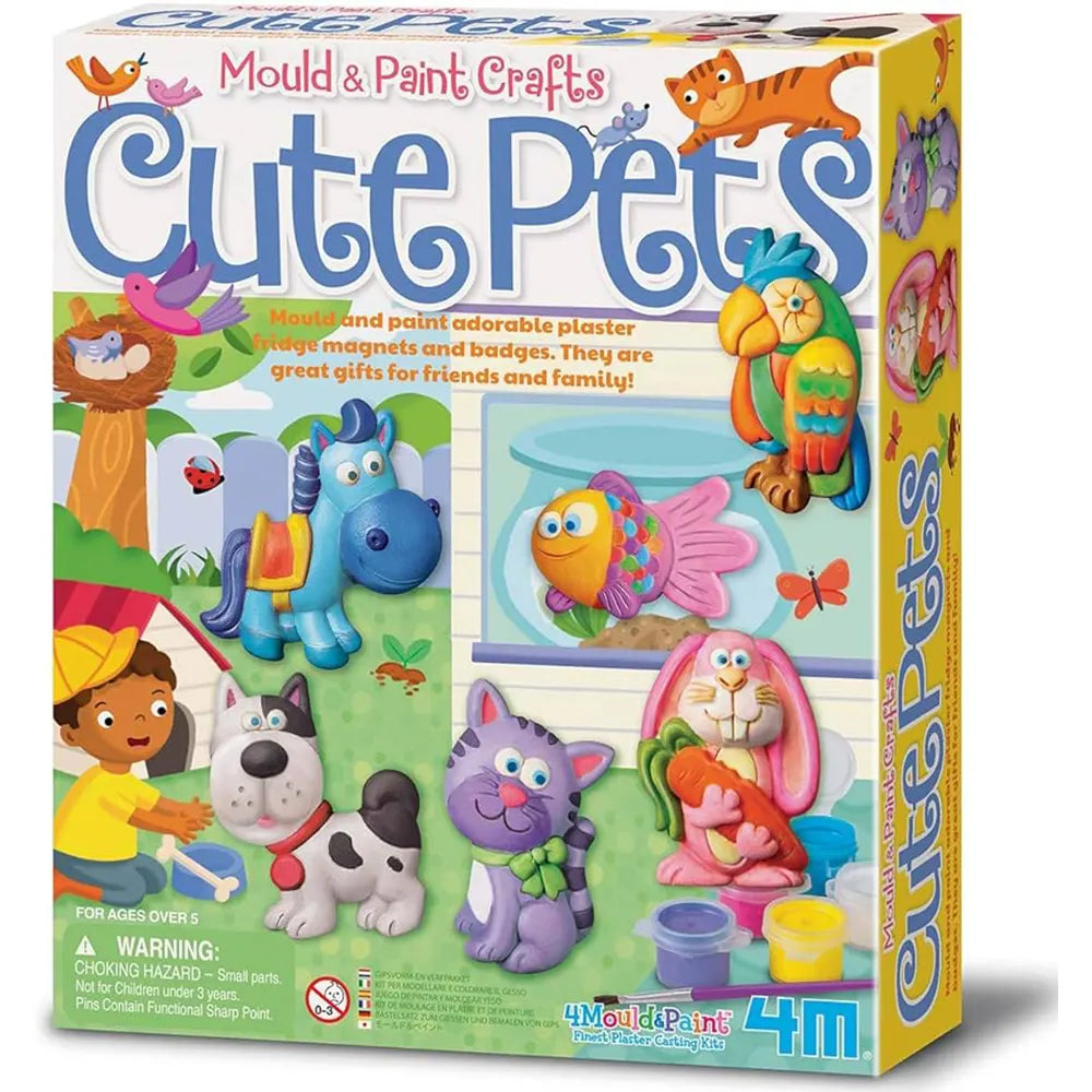 4M Mould + Paint - Cute Pets