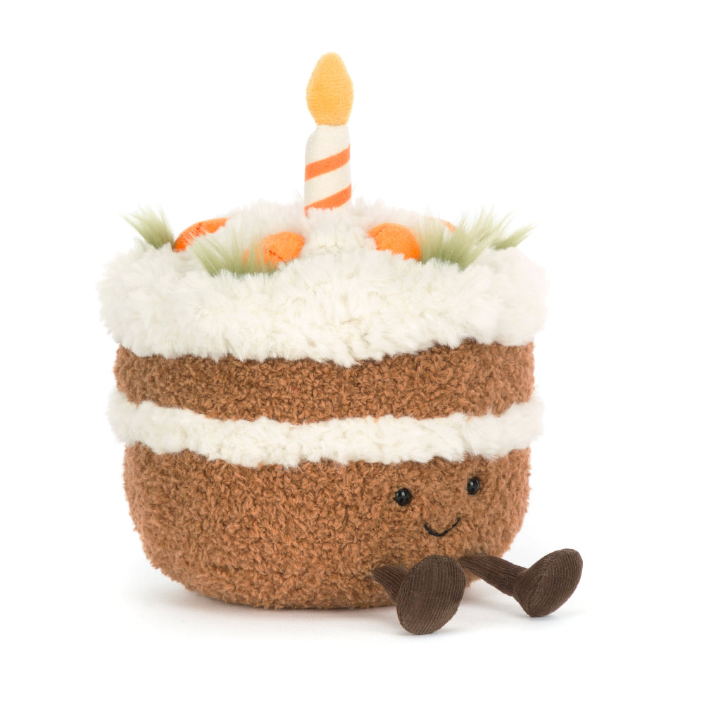  Amuseables Carrot Cake にんじんケーキ Jellycat Amuseables Carrot Cake - Baby Charlotte Canada
