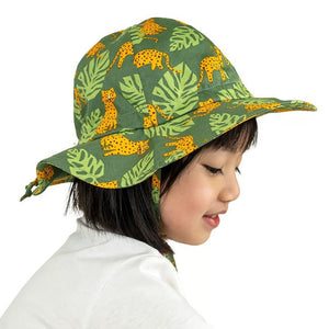 Jan + Jul Cotton Floppy Sun Hat - Leopard