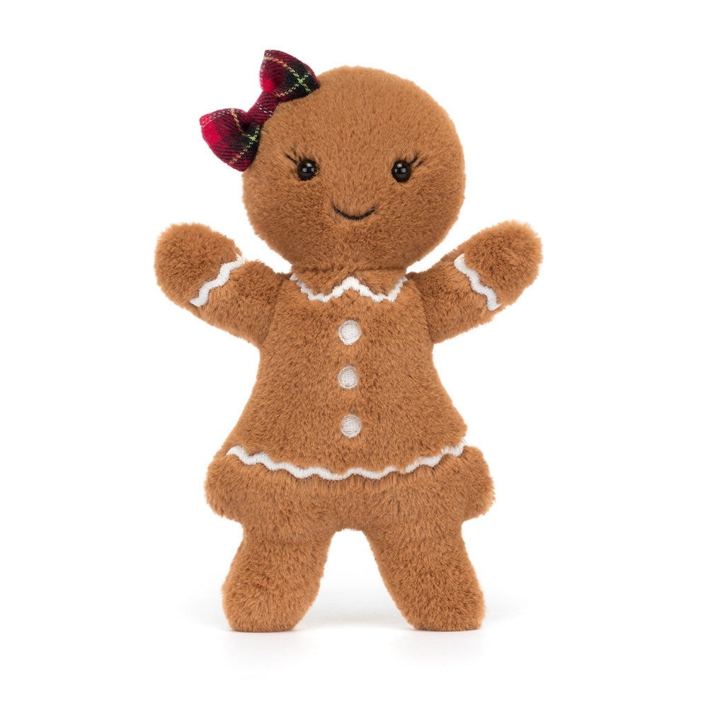 Jellycat Jolly Gingerbread Ruby - Plaid