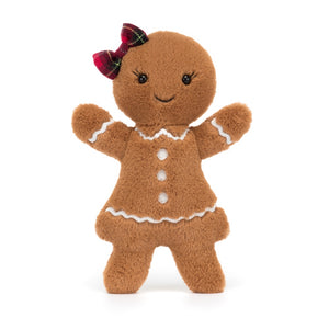 Jellycat Jolly Gingerbread Ruby - Plaid