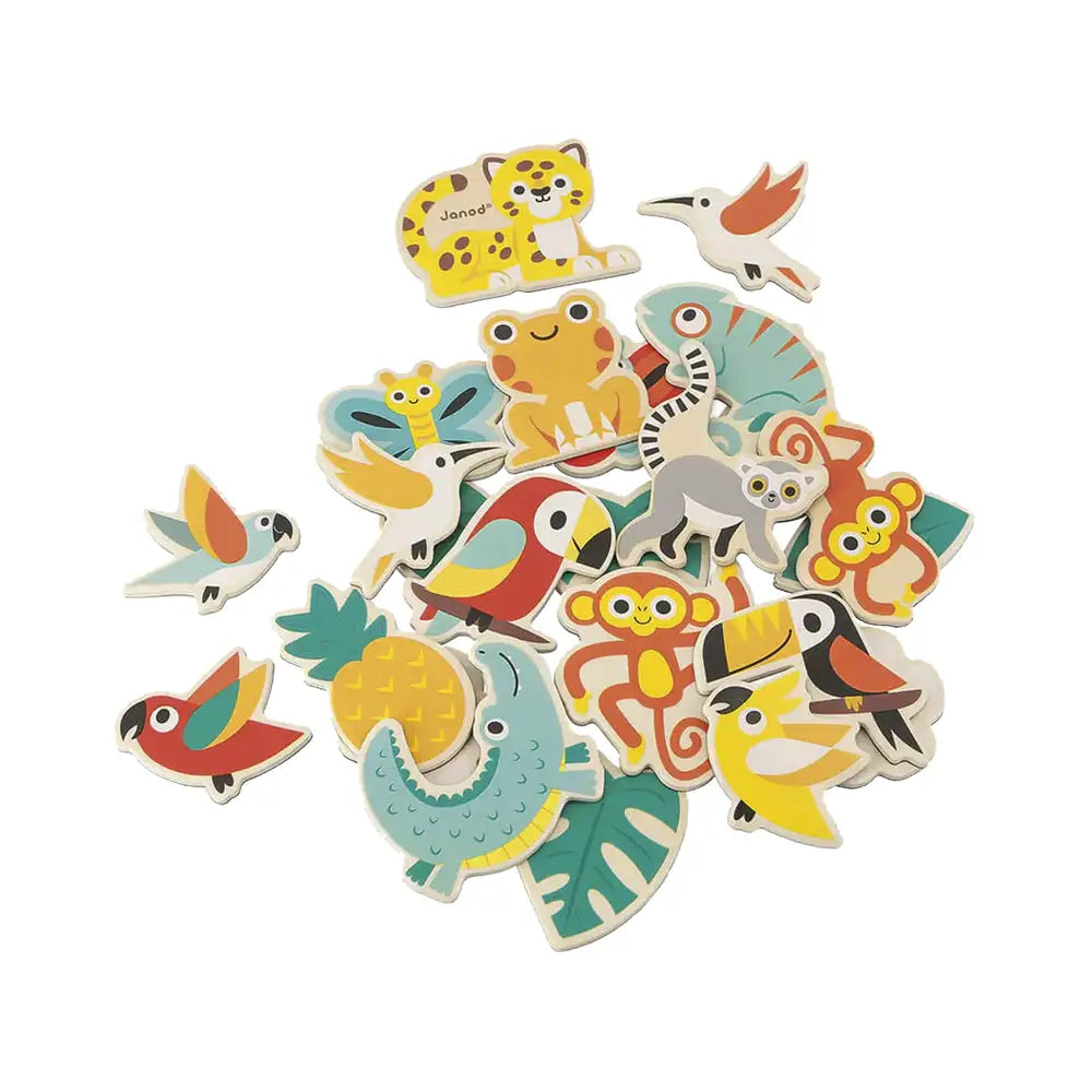 Janod Tropik Tropical Magnets Set 24pcs