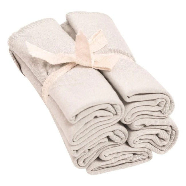 Kyte Baby Solid 5-pack Washcloth in Oat