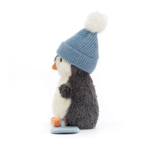 Jellycat Peanut Penguin Snowboarding - Small