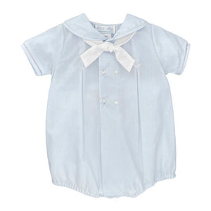 Petit Ami & Zubels Romper with Anchor Embroidery