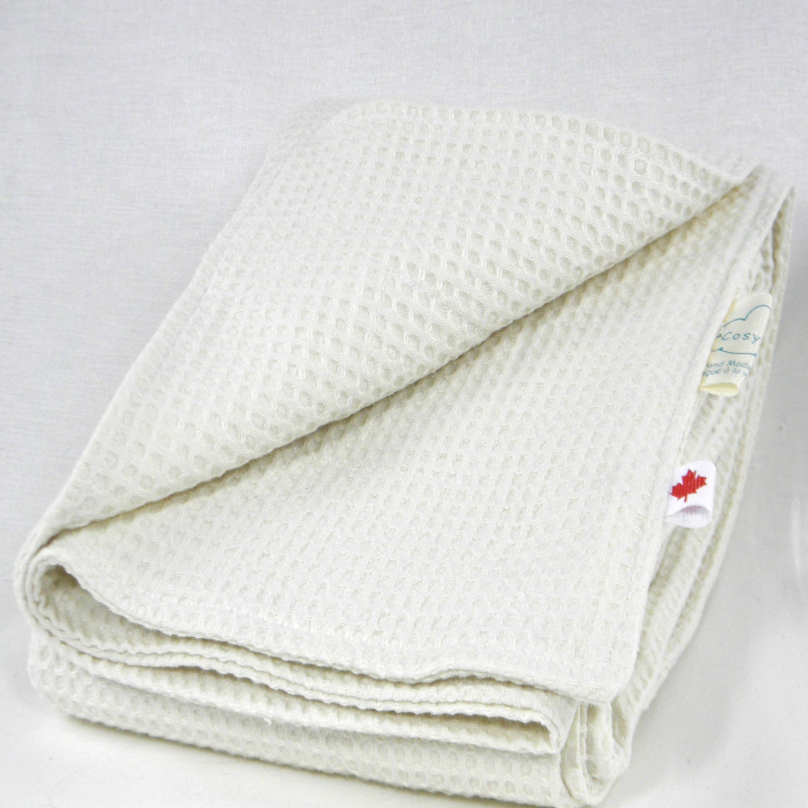 Cosy Care Blanket 100% Cotton Waffle