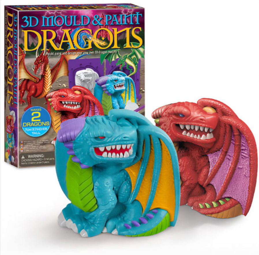 Playwell Mould & Paint - Dragons