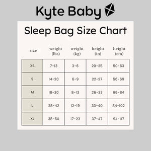 Kyte Baby 1.0 Tog Sleep Bag in Wisteria