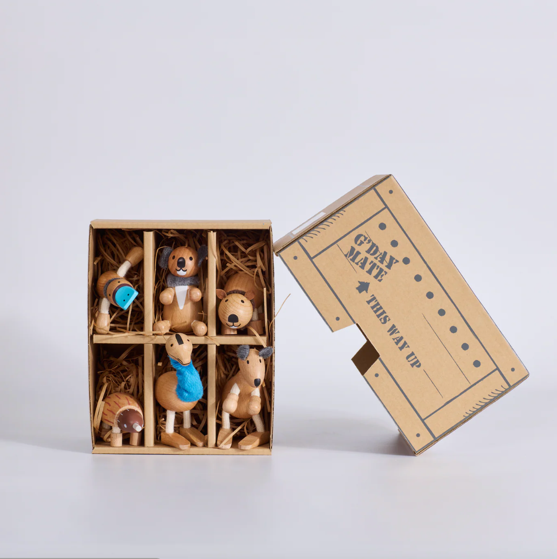 Anamalz Wooden Toy Bundle - Outback