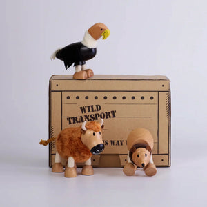 Anamalz Wooden Toy Bundle - Mini Roaming Mountain