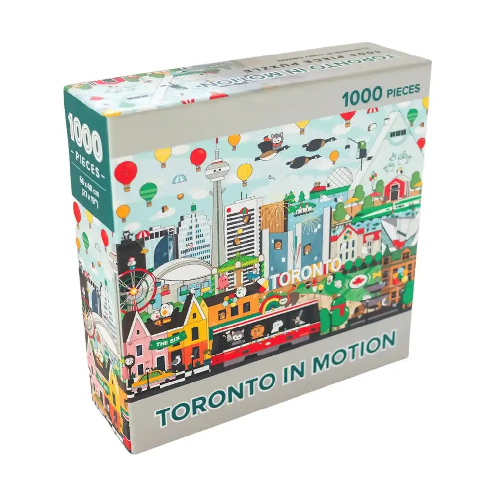Arcadia Puzzle 1000 piece - Toronto in Motion