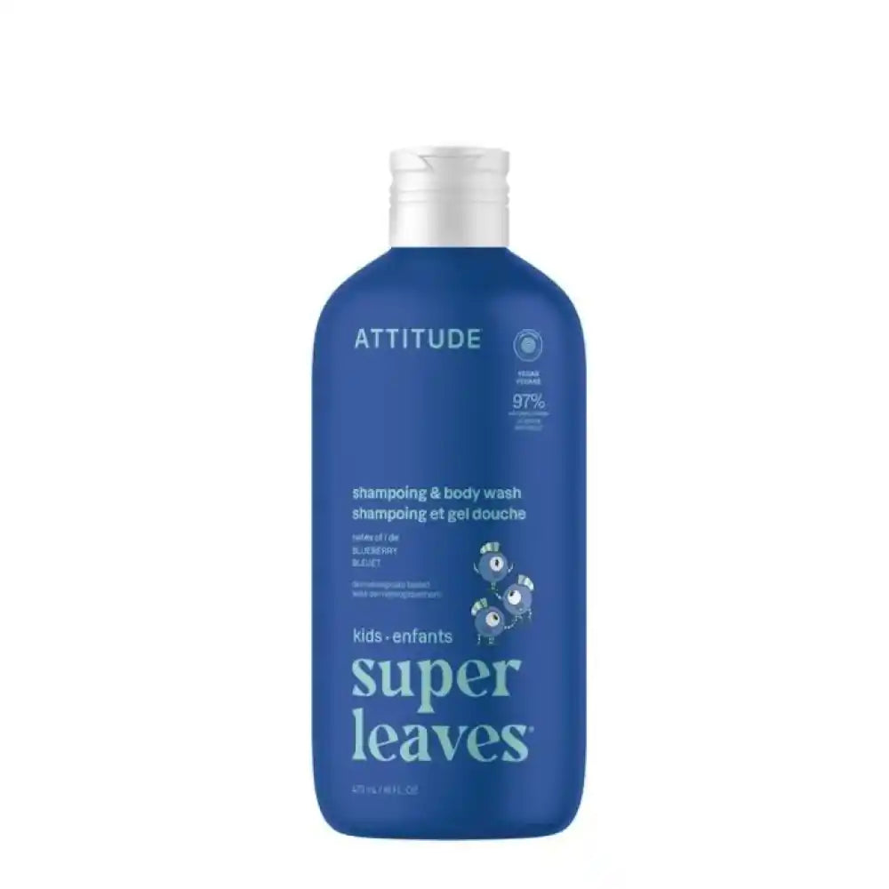 Attitude Little Leaves 2 in 1 Shampoo - Blueberry 473 ml