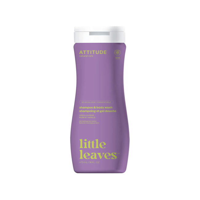 Attitude Little Leaves 2 in 1 Shampoo - Vanilla & Pear 473 ml