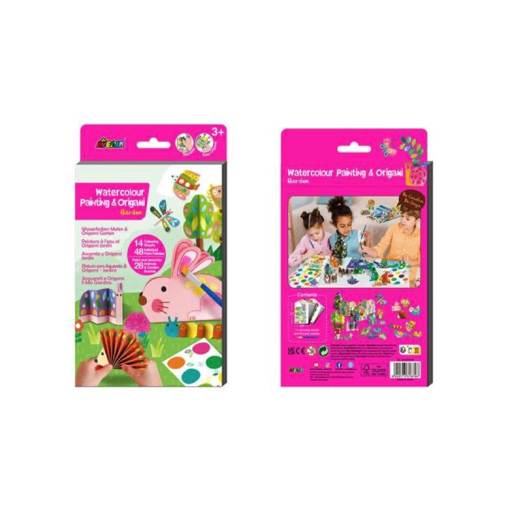 Avenir Watercolour Painting & Origami - Garden