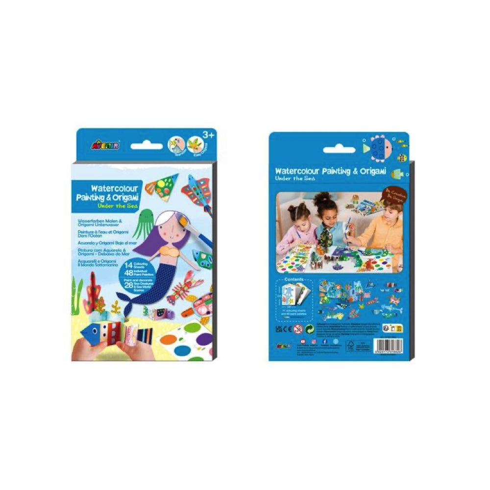 Avenir Watercolour Painting & Origami - Under The Sea