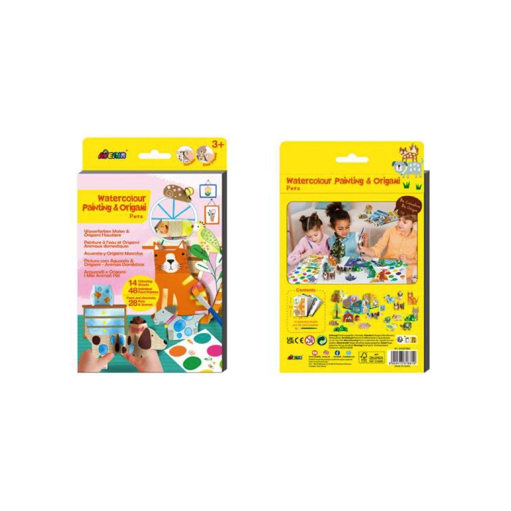 Avenir Watercolour Painting & Origami - Pets