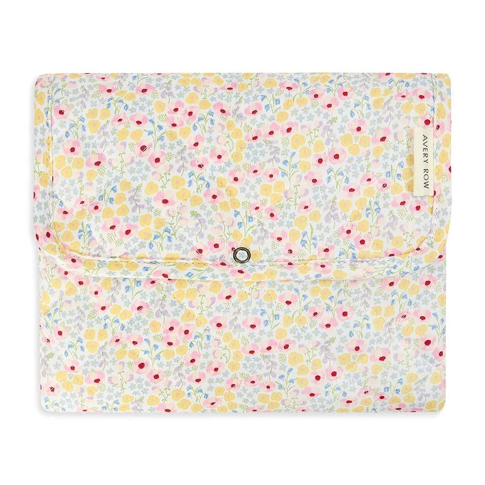 Avery Row Travel Changing Mat - Wildflower
