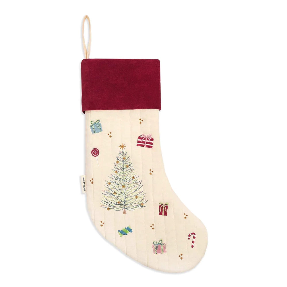 Avery Row Stocking - Christmas Tree