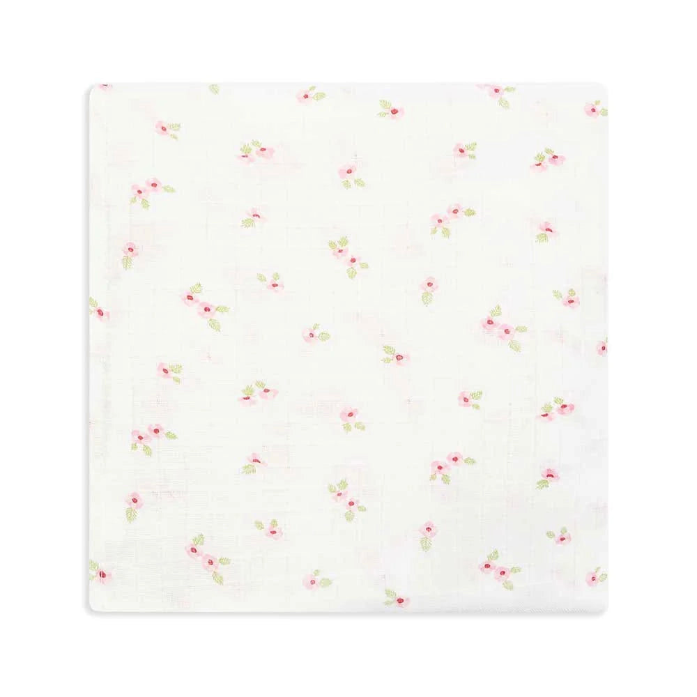 Avery Row Muslin Swaddle - Anemone